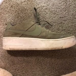 Army Green Air Force 1s